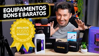 Como gravar VÍDEOS com CELULAR para Youtube equipamentos amp acessórios [upl. by Aikas]