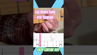 Lay Down Sally Guitar Riff [upl. by Anwaf]