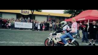 Kurland Stunt 2012 quotNorthern Europe Streetbike freestyle championshipquot [upl. by Ahsertal322]