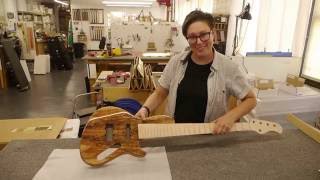 Sadowsky Guitars Fast Fret Work [upl. by Ellenuahs980]