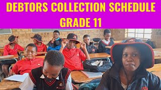 Debtors collection Schedule introduction Grade 11 [upl. by Salohci607]