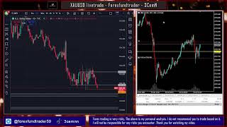 XAUUSD Livetrade 24102024  Forexfundtrader 3CemN [upl. by Adnic]