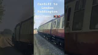 The Braunton 34046 and the Class 47 diesel heading to London 🚂 railtour trainspotting [upl. by Vasiliu780]