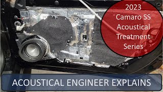 Acoustical Engineer Explains  Speaker Adapters  Sound Quality  Episode 6  2023 SS Camaro [upl. by Akinad]