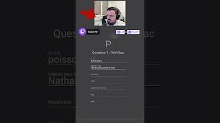 TRICHEUR Petitbac triche twitch twitchclips drole humour france français [upl. by Mudenihc368]