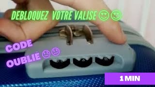 code valise oublié 1 minute [upl. by Bucher]