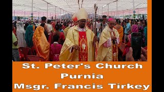 Episcopal Consecration amp Solemn Installation Program of New Bishop of Purnea Catholic Diocese [upl. by Ennaecarg]