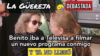 La Güereja llora la muerte de su papiringo íbamos a empezar nuevo programa juntos [upl. by Siblee]