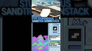 Stupendous Sandtrix Downstack shorts tetris [upl. by Veneaux]