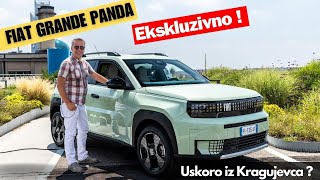 FIAT Grande Panda  Ekskluziva iz Torina [upl. by Gerbold]