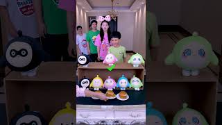 Egg Matching Challenge Hahaha So Fun Funnyfamily Partygames [upl. by Stander]