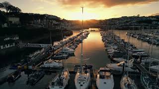 Brixham Harbour 4K Cinematic January 2024 [upl. by Enirak464]