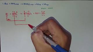 Al  HNO3  AlNO33  H2O  NO2 [upl. by Eirollam]