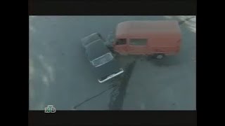 Правила угона 2008 1 серия  car chase amp crash scene [upl. by Anide]