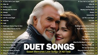 Best Duet Love Songs of All Time  Greatest Love Songs Collection duetlovesongs [upl. by Eniroc]