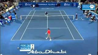 Federer vs Nadal Abu Dhabi 2011 Final Highlights [upl. by Nitsuga602]