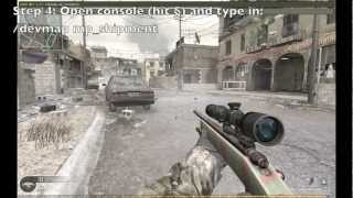 Cod4 Cheats Tutorial Multiplayer [upl. by Gnuhc346]