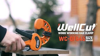 WellCut WCQF645 Quick Grip Clamp Features and Performance [upl. by Notelrac28]