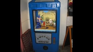 Vintage Puppet Show Amusement Arcade Machine [upl. by Gnos54]