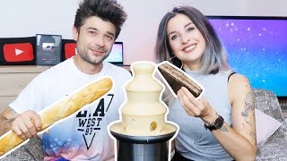 CHEESE FONDUE CHALLENGE [upl. by Kirschner]