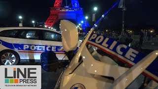 Tentative dattentat à la tour Eiffel  Paris  France 05 août 2017 [upl. by Baynebridge]