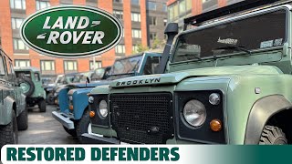 Brooklyn Coachworks Builds The Worlds Coolest Land Rover Defenders [upl. by Kristopher]