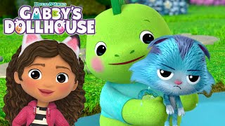 The Gabby Cats Grow a Dinosaur  GABBYS DOLLHOUSE  Netflix [upl. by Payton977]