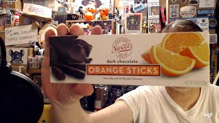 124 Sweets dark chocolate Orange Sticks [upl. by Ahseki436]