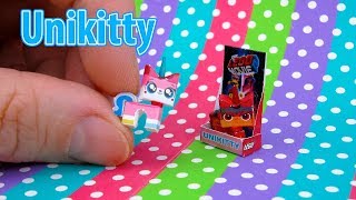 DIY How to make Miniature Unikitty from the lego movie 2 the second part  DollHouse [upl. by Burrus]