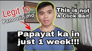 Paano pumayat In just 1 week [upl. by Ahsram693]