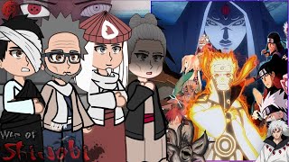 Konoha Council Elders  3rd Hokage react to 4th Great Ninja War  Naruto [upl. by Rashidi]