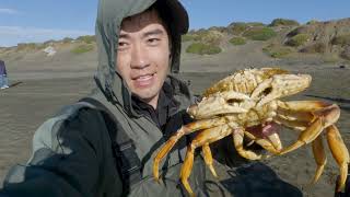 Dungeness Crab Season Opener Epic Struggle Ends with a Giant Catch and Delicious Crab Fried Rice [upl. by Rabelais]