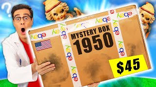 Compré CAJA MISTERIOSA de los AÑOS 1950 de USA 📦❓  Llegó con BRUJERÍA [upl. by Ahseirej]