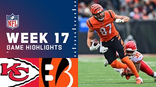 Chiefs vs Bengals Week 17 Highlights  NFL 2021 [upl. by Harleigh]