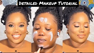 How to Clean Girl Beginner Makeup Tutorial For Hyperpigmentation [upl. by Erastes]