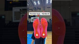 Traction test for the Harden Vol 8 🦩 basketballshoes hardenvol8 jamesharden [upl. by Eirrahs]