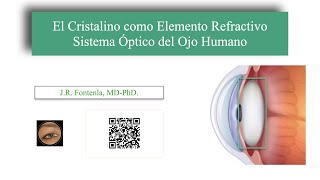 El Cristalino como Elemento Refractivo del Sistema Óptico del Ojo Humano [upl. by Sikata]