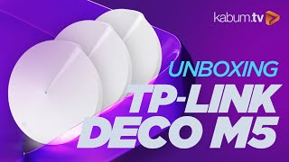 Problemas com Wifi TPLINK DECO M5 Unboxing KabumTV [upl. by Furmark424]