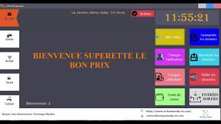 Logiciel de caisse pour la gestion dun point de vente [upl. by Nessej72]