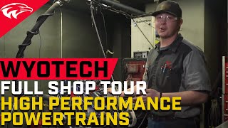 WyoTech Shop Tour High Performance Powertrains [upl. by Peirsen499]