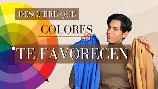 ¿QUIERES SABER QUE COLORES TE QUEDAN MEJOR DESCUBRE TU COLORIMETRÍA [upl. by Cocke]