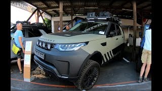 Land Rover Discovery 5 HSE DC8 expedition SUV tuning offroad show car by Matzker walkaround V1362 [upl. by Tessil]