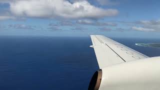 Landing in Rarotonga [upl. by Windy580]