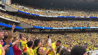 Colombia vs Paraguay copa america national anthem  Himno Nacional de Colombia [upl. by Airret]