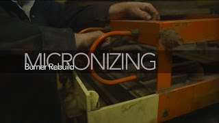 Micronizing UK Ltd  Rebuilding and refitting Micronizer burners [upl. by Christa]