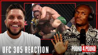 UFC 305 REACTION Dricus Du Plessis vs Israel Adesanya  Pound 4 Pound Kamaru Usman amp Henry Cejudo [upl. by Seel]