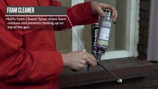 How to apply Selfix Foam Cleaner [upl. by Yalcrab]