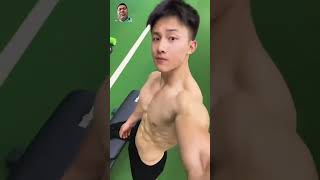 motivation handsomer handsomemuscular sports model aesthetic handsome douyin bodyboy mui [upl. by Addiego]