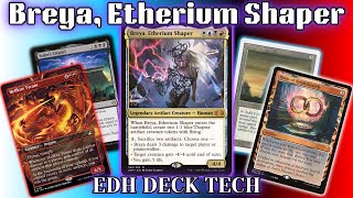 Homebrew EDH  Episode 57  Absolute Artifacts  Breya Etherium Shaper EDH Deck Tech [upl. by Lemmueu]