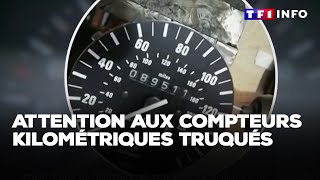 Compteurs kilométriques truqués  comment éviter les pièges｜TF1 INFO [upl. by Ailil]